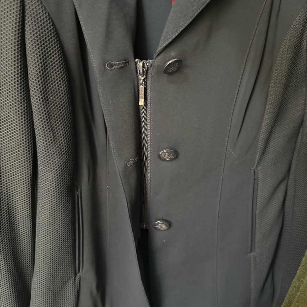 Tredstep™ Ladies’ Solo Airlite Competition Coat-Dark Navy